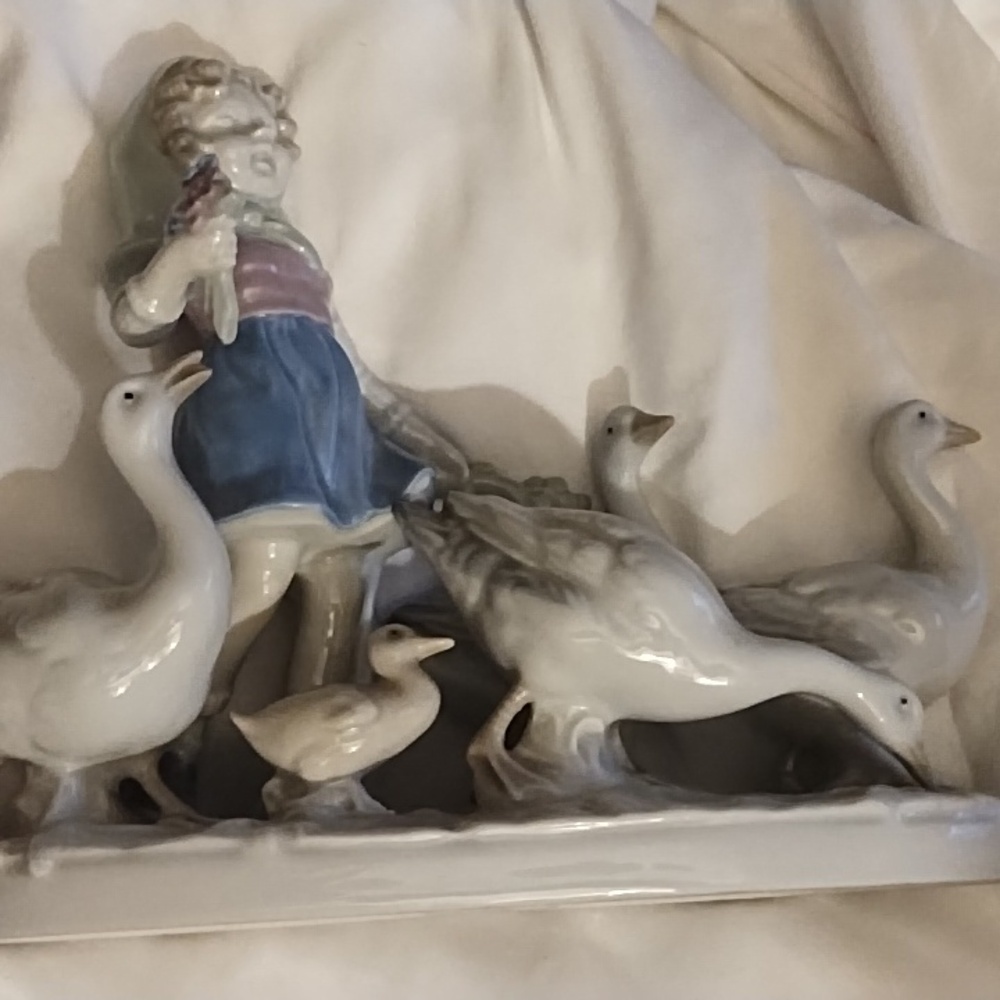 Antique German Porcelain Girl